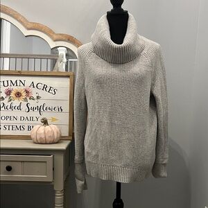 Market & Spruce Light Gray Cowl Neck Sweater NWOT Stitch Fix